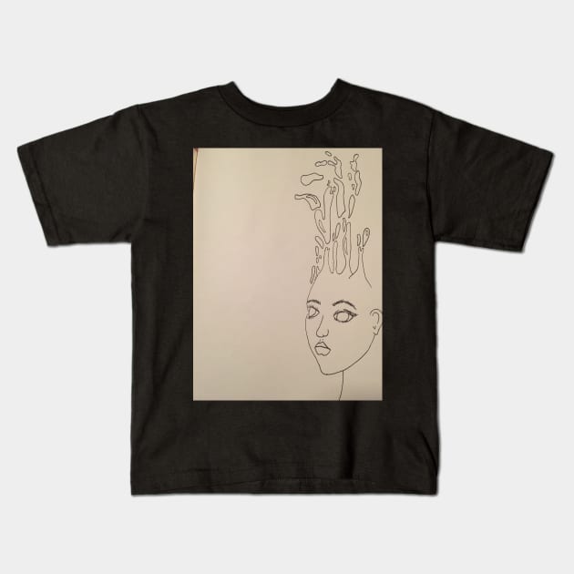 Mind meld Kids T-Shirt by Artofmiarussell 